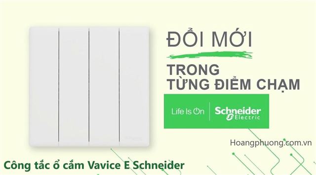 Công tắc ổ cắm Vivace E Schneider 