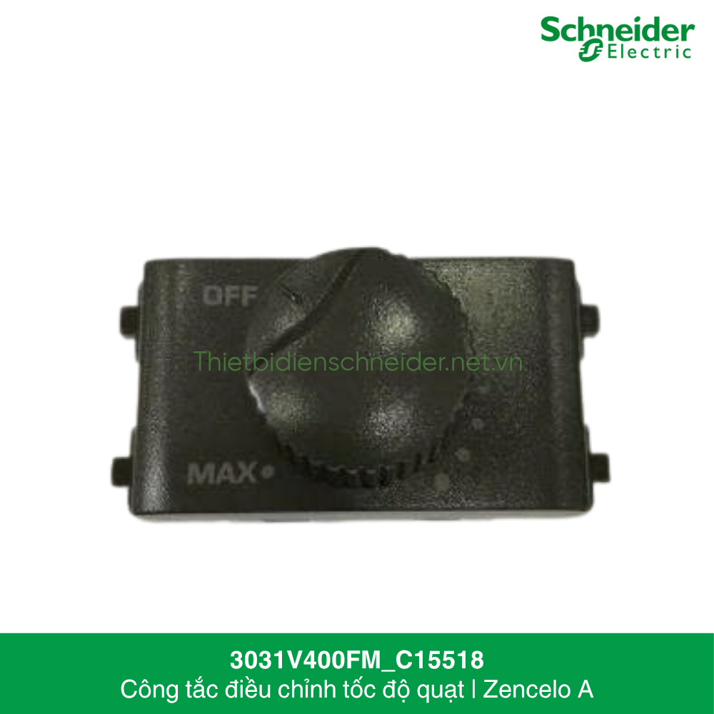 Công tắc điều chỉnh tốc độ quạt 3031V400FM_C15518 Zencelo A Schneider