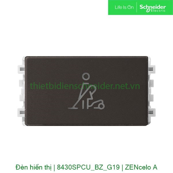 Đèn hiển thị xin dọn phòng 8430SPCU_BZ_G19 Zencelo A Schneider