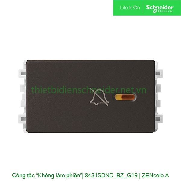 Công tắc Không làm phiền 8431SDND_BZ_G19 Zencelo A Schneider