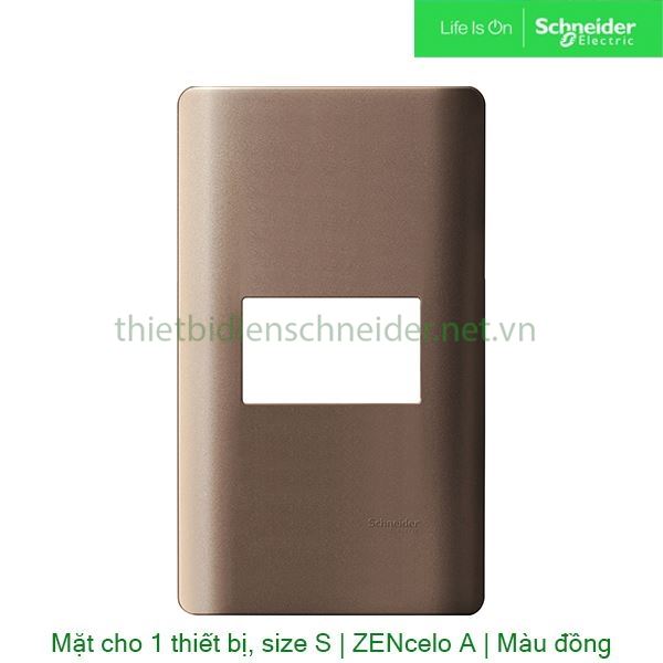 Mặt cho 1 thiết bị, size S A8401S_SZ_G19 Zencelo A Schneider