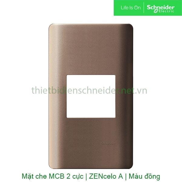 Mặt cho MCB 2 cực A8402MCB_SZ_G19 Zencelo A Schneider