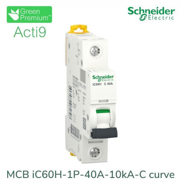 A9F84140 Schneider - Aptomat Acti9 iC60H MCB 1P 40A 10kA