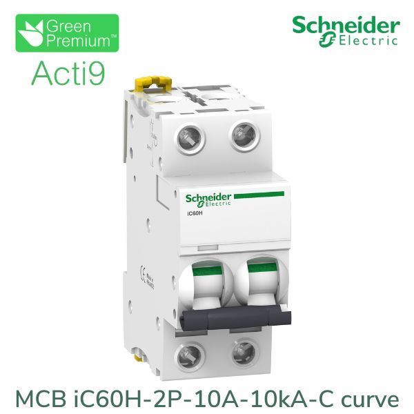 A9F84210 Schneider - Aptomat Acti9 iC60H MCB 2P 10A 10kA