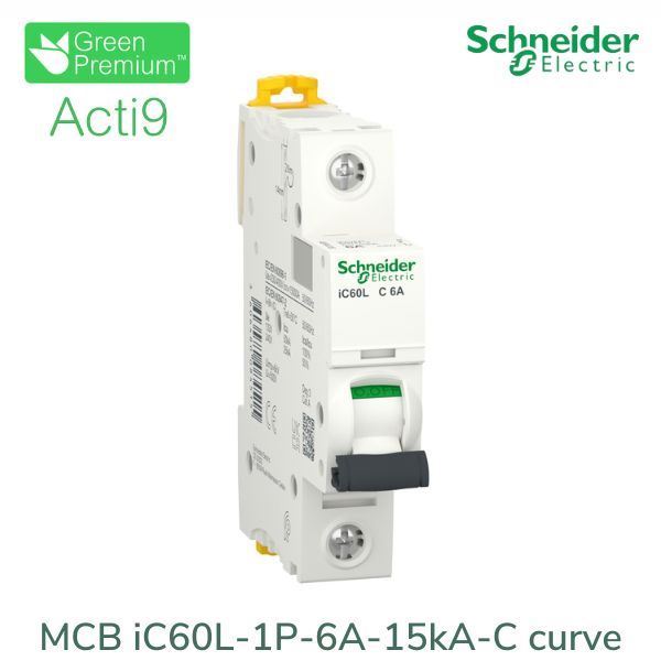 A9F94106 Schneider - Aptomat Acti9 iC60L MCB 1P 6A 15kA