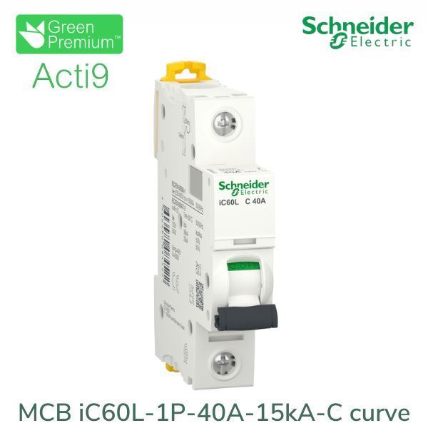 A9F94140 Schneider - Aptomat Acti9 iC60L MCB 1P 40A 15kA