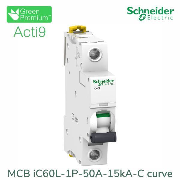 A9F94150 Schneider - Aptomat Acti9 iC60L MCB 1P 50A 15kA