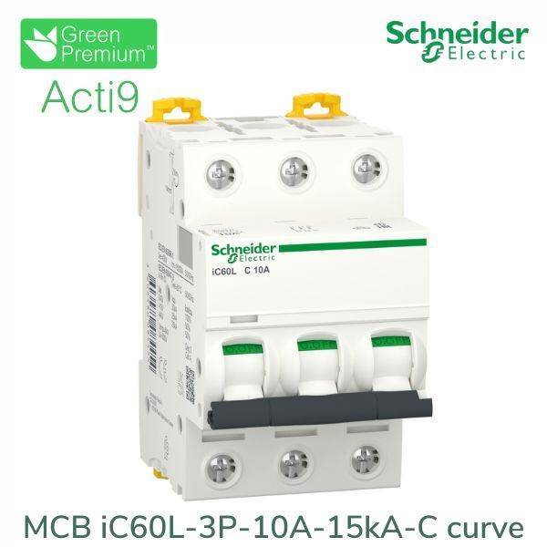 A9F94310 Schneider - Aptomat Acti9 iC60L MCB 3P 10A 15kA