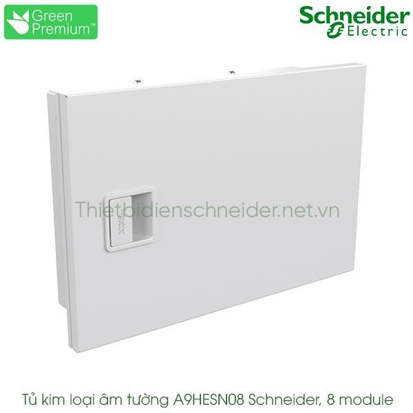 A9HESN08 Schneider - Tủ điện kim loại âm tường 8 module Acti9