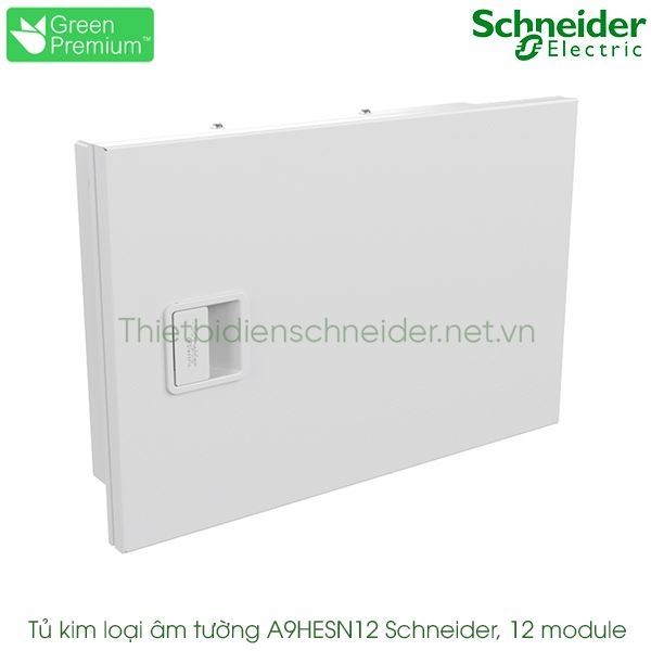 A9HESN12 Schneider - Tủ điện kim loại âm tường 12 module Acti9