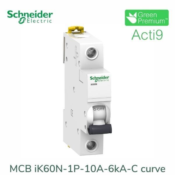 A9K27110 Schneider - Aptomat Acti9 iK60N MCB 1P 10A 6kA