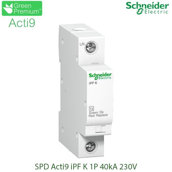A9L15686 Schneider - Chống sét lan truyền Acti9 iPF K 1P 40kA 230V