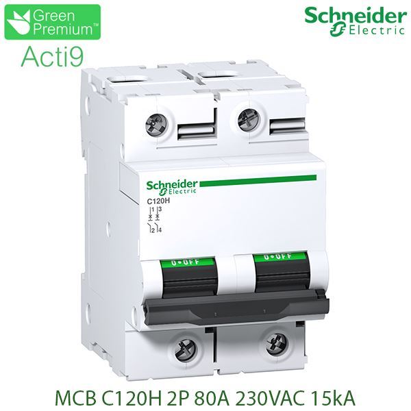 A9N18457 Schneider - Aptomat Acti9 C120H 2P 80A 15kA