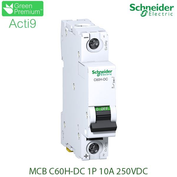 A9N61508 Schneider - Aptomat Acti9 C60H-DC 1P 10A