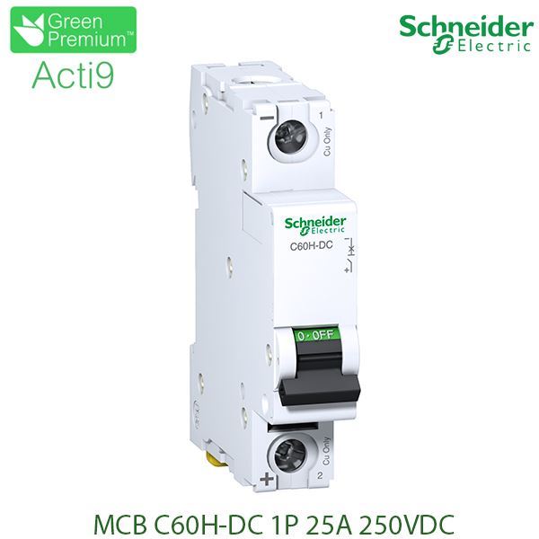 A9N61513 Schneider - Aptomat Acti9 C60H-DC 1P 25A