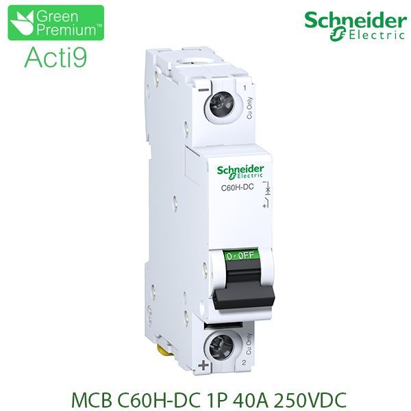 A9N61517 Schneider - Aptomat Acti9 C60H-DC 1P 40A