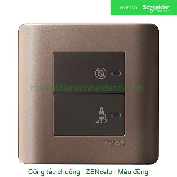 Bộ công tắc không làm phiền, xin dọn phòng E8432DMS_SZ_G19 Zencelo Schneider