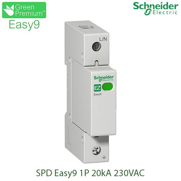 EZ9L33120 Schneider -  Chống sét lan truyền Easy9 SPD 1P 20kA 230V