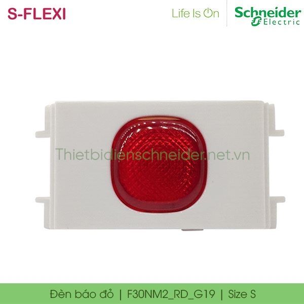 Đèn báo đỏ F30NM2_RD_G19 S-Flexi Schneider, size S