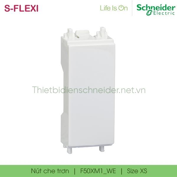 Nút che trơn F50XM1_WE S-Flexi Schneider, size XS