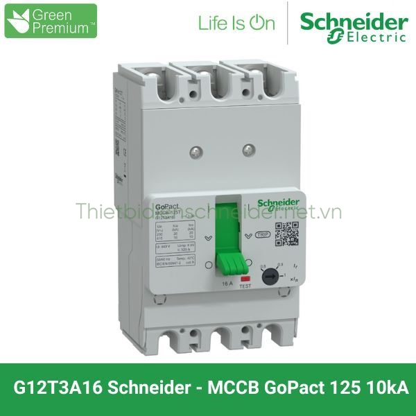 Aptomat Schneider G12T3A16 3P 16A 10kA