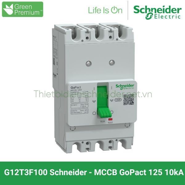 Aptomat Schneider G12T3F100 3P 100A 10kA