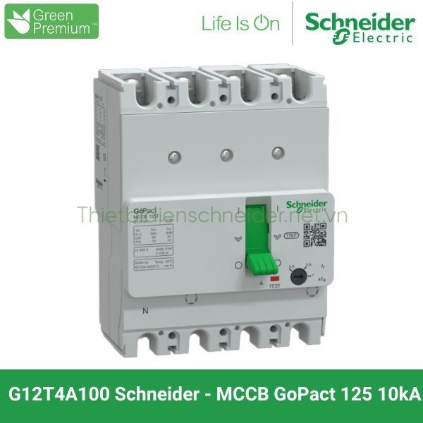 Aptomat Schneider G12T4A100 4P 100A 10kA