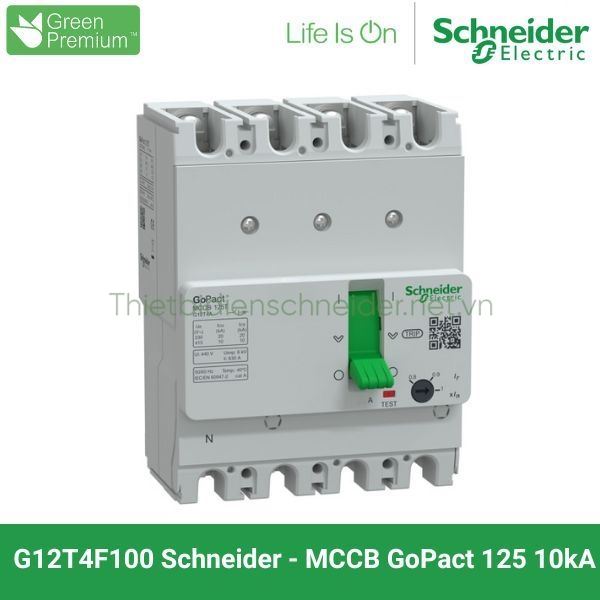 Aptomat Schneider G12T4F100 4P 100A 10kA