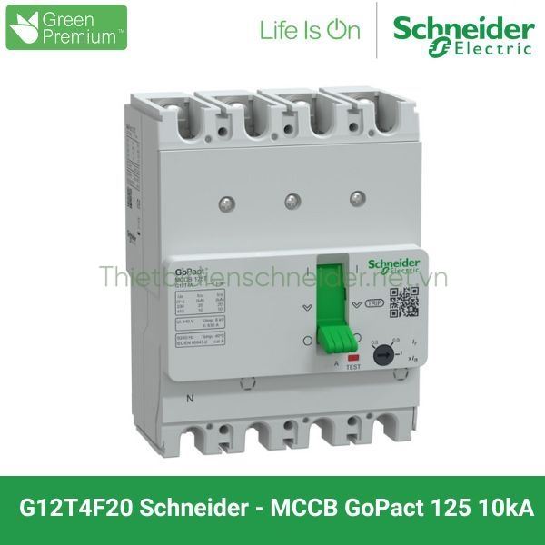 Aptomat Schneider G12T4F20 4P 20A 10kA