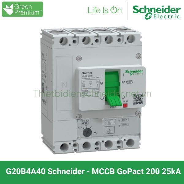 Aptomat Schneider G20B4A40 4P 40A 25kA