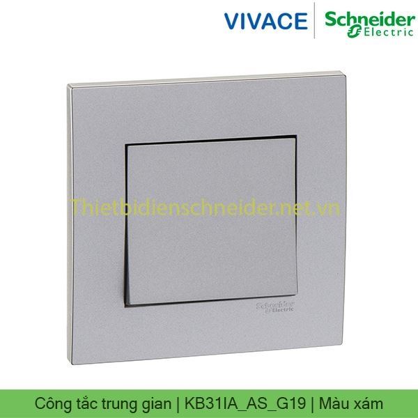 Công tắc trung gian 10AX KB31IA_AS_G19 Vivace Schneider