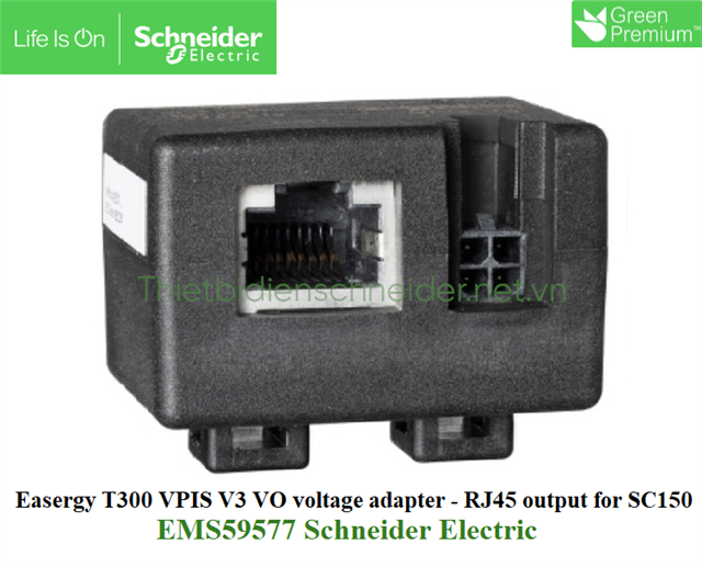 EMS59577 Schneider - Bộ chuyển đổi tín hiệu VPIS-V3 RJ45 interface