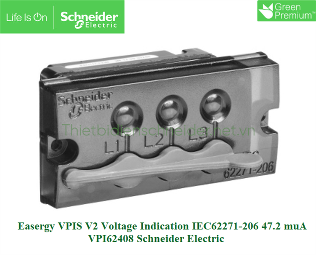 VPI62418 -V0 Schneider - Đèn báo pha tủ trung thế RMU VPIS V2
