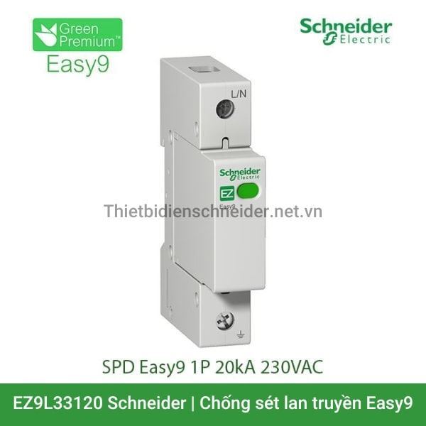 EZ9L33120 Schneider -  Chống sét lan truyền Easy9 SPD 1P 20kA 230V