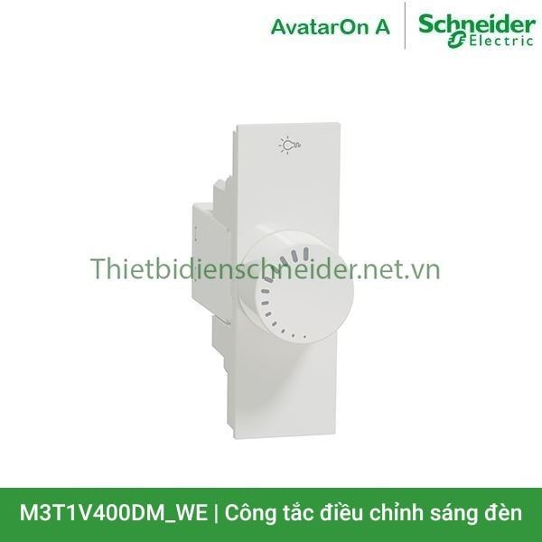 Công tắc điều chỉnh sáng đèn M3T1V400DM_WE AvatarOn A Schneider