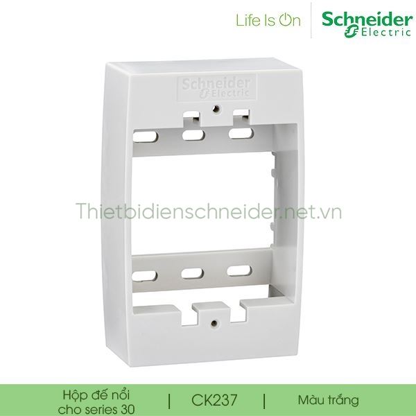 Hộp nổi CK237 dùng cho mặt sê-ri 30 Schneider