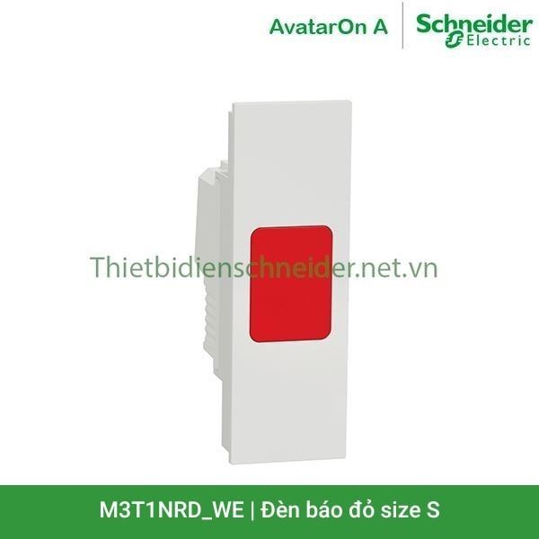 Đèn báo đỏ, size S M3TNRD_WE AvatarOn A Schneider