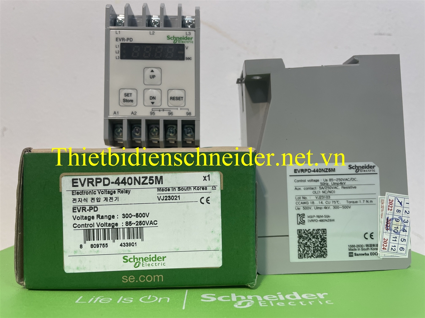 Bộ bảo vệ điện áp Schneider EVR-PD