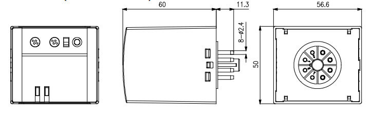 kích thước SDDR-CF7