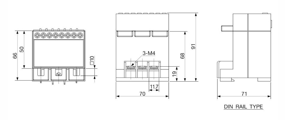 kích thước EOCR-4E