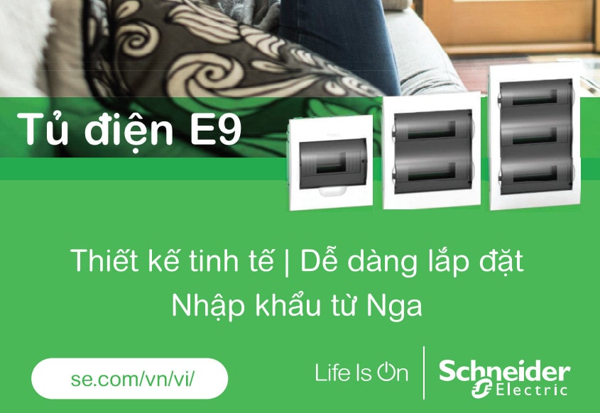 Tủ điện âm tường Schneider E9