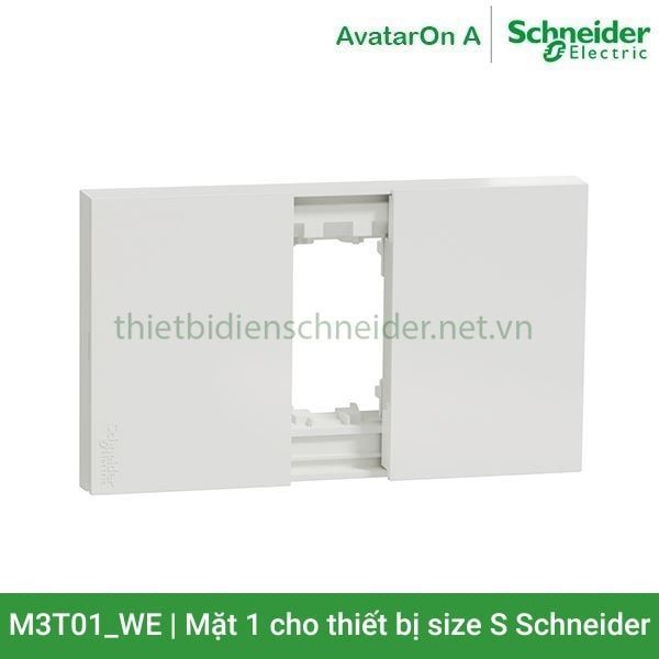 Mặt cho 1 thiết bị size S M3T01_WE AvatarOn A Schneider