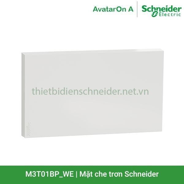 Mặt che trơn M3T01BP_WE AvatarOn A Schneider