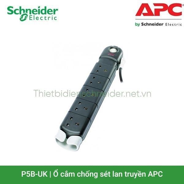 Ổ cắm chống sét lan truyền APC P5B-UK