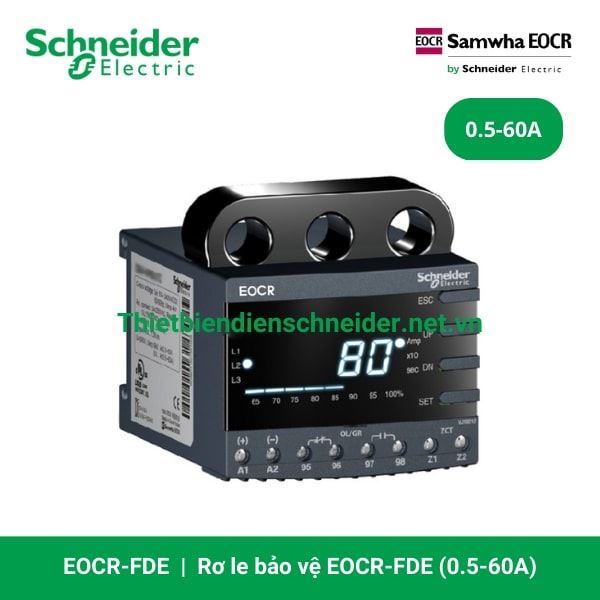 EOCR-FDE - Rơ le bảo vệ động cơ Schneider