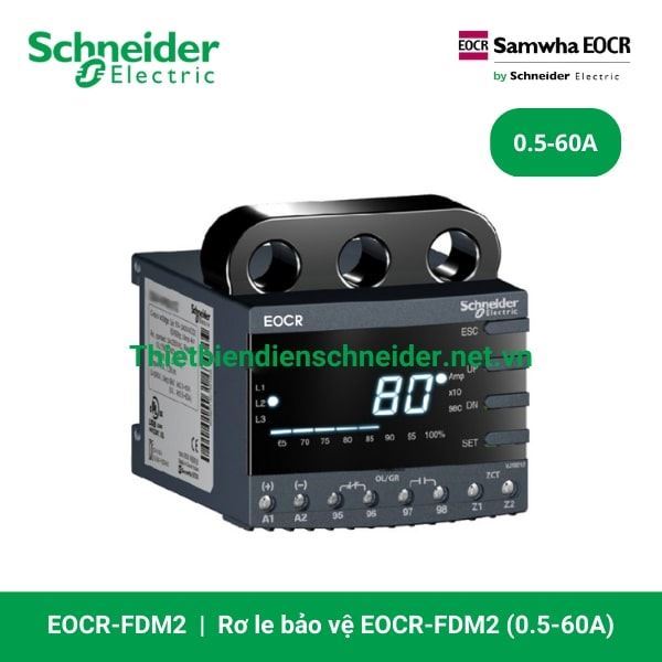 EOCR-FDM2 - Rơ le bảo vệ động cơ Schneider