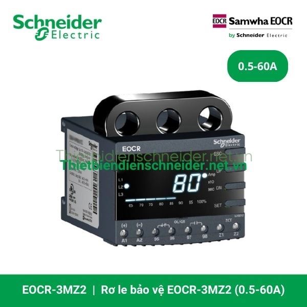 EOCR-3MZ2 - Rơ le bảo vệ động cơ EOCR Schneider