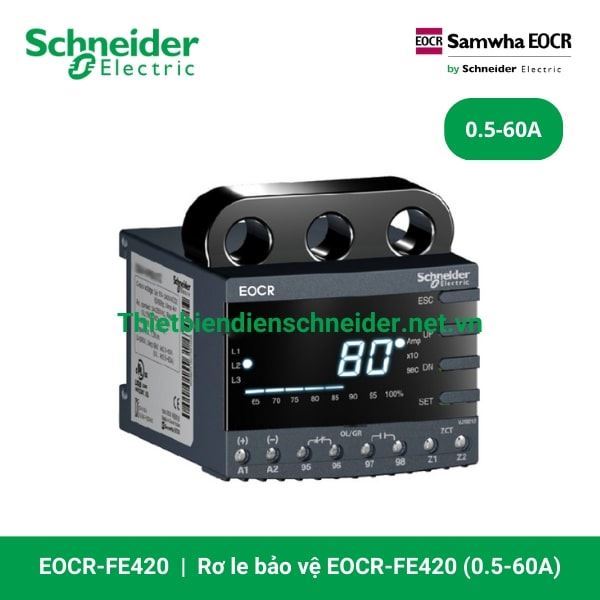 EOCR-FE420 - Rơ le bảo vệ động cơ Schneider