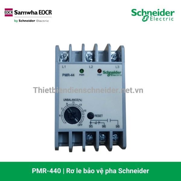 PMR-440 - Rơ le bảo vệ pha Schneider