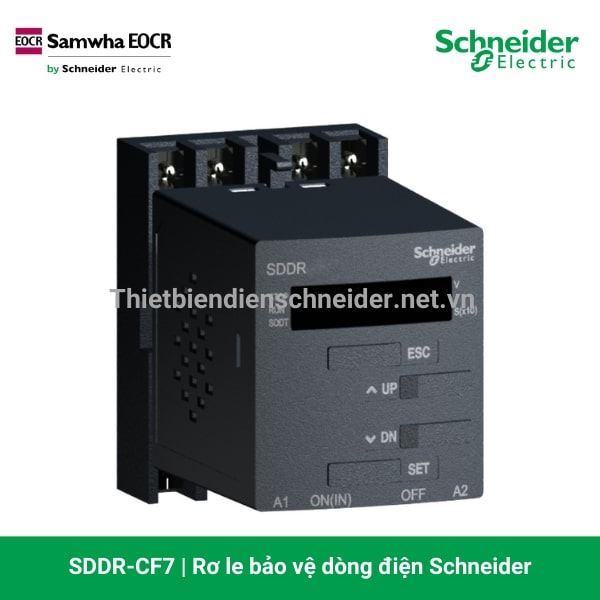 SDDR-CF7 - Rơ le bảo vệ dòng điện Schneider